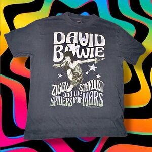 Abercrombie & Fitch David Bowie Tee - Dark Blue